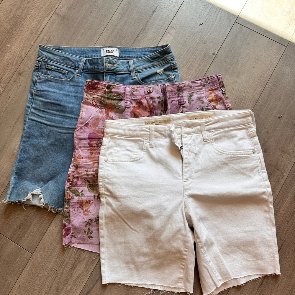 PAIGE Pilcro shorts